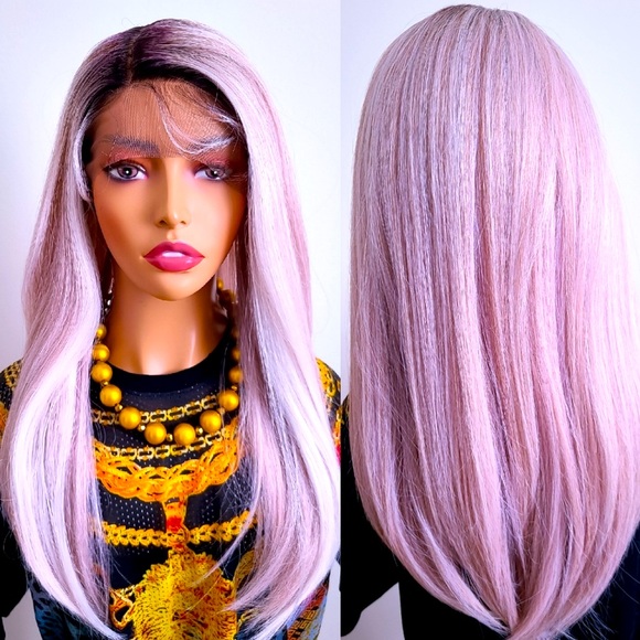 Lilac/lace front wig ♥ - Picture 1 of 2